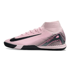 Chuteira Futsal IC Nike Mercurial Superfly 10 Elite Rosa e Preta