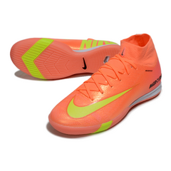 Chuteira Futsal IC Nike Mercurial Superfly 10 Elite Pack Cosmic Speed 2 Preta e Azul