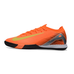 Chuteira Futsal IC Nike Mercurial Vapor 16 Elite Laranja e Amarela