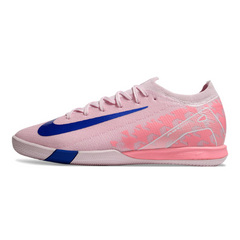 Chuteira Futsal IC Nike Zoom Mercurial Vapor 16 Elite Rosa e Azul