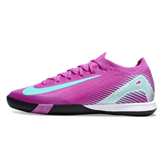 Chuteira Futsal IC Nike Zoom Mercurial Vapor 16 Elite Roxa e Azul-Clara