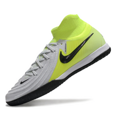 Chuteira Futsal IC Nike Phantom Luna 2 Elite Pack Mad Voltage Preta e Laranja