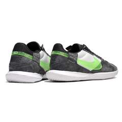 Chuteira Futsal IC Nike Streetgato Cinza, Branca e Verde