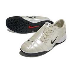 Chuteira Society TF Nike Total 90 III Cinza e Preta