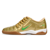 Chuteira Futsal IC Nike Total 90 III Dourada e Verde