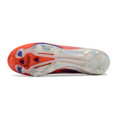 Chuteira Campo FG Adidas F50+ Elite Sem Cadarço Verde e Amarela Infantil