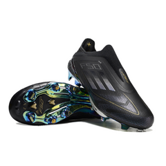 Chuteira Campo FG Adidas F50+ Elite Sem Cadarço Pack Darkspark Infantil