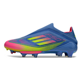 Chuteira Campo FG Adidas F50+ Elite Sem Cadarço Pack Celestial Victory Infantil