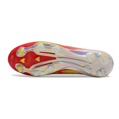 Chuteira Campo FG Adidas F50+ Elite Sem Cadarço Pack Pure Victory Infantil