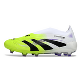 Chuteira Campo FG Adidas Predator 25 Elite Sem Cadarço Pack Radiant Blaze Infantil