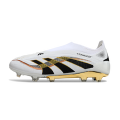 Chuteira Campo FG Adidas Predator 25 Elite Sem Cadarço Pack Teamgeist Infantil