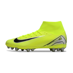 Chuteira Campo Sintético AG Nike Air Zoom Mercurial Superfly 10 Academy Infantil Pack Mad Voltage