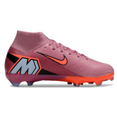Chuteira Campo FG Nike Air Zoom Mercurial Superfly 10 Elite Rosa Infantil