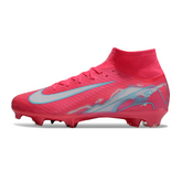 Chuteira Campo FG Nike Air Zoom Mercurial Superfly 10 Elite Pack Thunder Rosa Infantil
