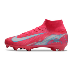 Chuteira Campo FG Nike Air Zoom Mercurial Superfly 10 Elite Pack Thunder Rosa Infantil