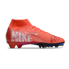Chuteira Campo FG Nike Air Zoom Mercurial Superfly 10 Elite Vermelha Infantil