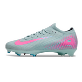 Chuteira Campo FG Nike Air Zoom Mercurial Vapor 16 Elite Azul-Clara e Rosa
