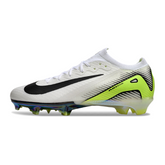 Chuteira Campo FG Nike Air Zoom Mercurial Vapor 16 Elite Branca, Cinza e Verde
