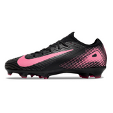 Chuteira Campo FG Nike Air Zoom Mercurial Vapor 16 Elite Preta e Rosa Infantil