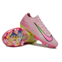 Chuteira Campo FG Nike Air Zoom Mercurial Vapor 16 Elite Rosa-Clara Infantil
