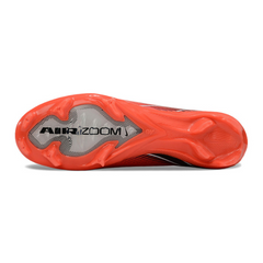 Chuteira Campo FG Nike Air Zoom Mercurial Vapor 16 Elite Vermelha e Preta Infantil