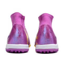 Chuteira Society TF Nike Zoom Mercurial Superfly 10 Elite Roxa Infantil
