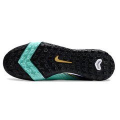 Chuteira Society TF Nike Zoom Mercurial Superfly 10 Elite Azul-Clara Infantil