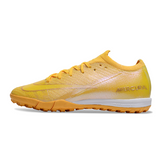 Chuteira Society TF Nike Zoom Mercurial Vapor 16 Elite Dourada Infantil