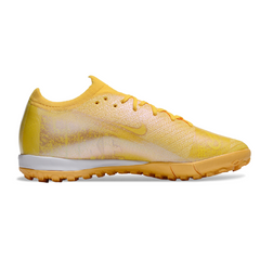 Chuteira Society TF Nike Zoom Mercurial Vapor 16 Elite Dourada Infantil