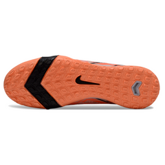 Chuteira Society TF Nike Zoom Mercurial Vapor 16 Elite Infantil Laranja