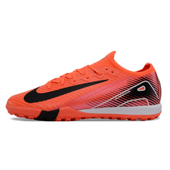 Chuteira Society TF Nike Zoom Mercurial Vapor 16 Elite Vermelha e Preta Infantil