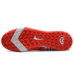Chuteira Society TF Nike Zoom Mercurial Vapor 16 Elite Infantil Vermelha