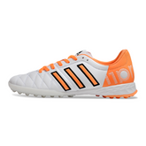 Chuteira Society TF Adidas Adipure 11Pro Branca e Laranja