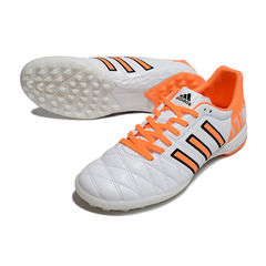 Chuteira Society TF Adidas Adipure 11Pro Branca e Laranja