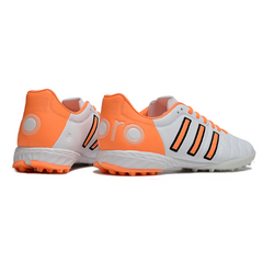 Chuteira Society TF Adidas Adipure 11Pro Branca e Laranja