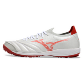 Chuteira Society TF Mizuno Neo Sala Branca e Vermelha