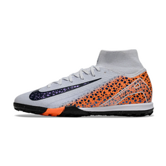 Chuteira Society TF Nike Zoom Mercurial Superfly 10 Elite Pack Electric