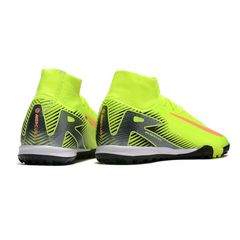 Chuteira Society TF Nike Zoom Mercurial Superfly 10 Elite Amarela