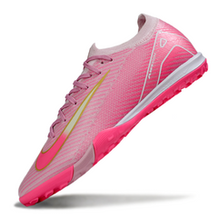 Chuteira Society TF Nike Zoom Mercurial Vapor 16 Elite Rosa-Clara