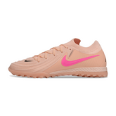 Chuteira Society TF Nike Phantom GX2 Elite Rosa-Clara