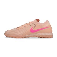 Chuteira Society TF Nike Phantom GX2 Elite Rosa-Clara