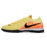 Chuteira Society TF Nike Phantom GX2 Elite Amarela e Laranja
