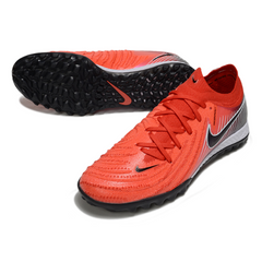 Chuteira Society TF Nike Phantom GX2 Elite Vermelha e Preta