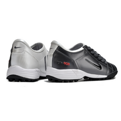 Chuteira Society TF Nike Total 90 III Preta e Cinza