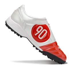 Chuteira Society TF Nike Total 90 III Vermelha e Branca