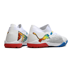 Chuteira Society TF Puma Future 7 Branca