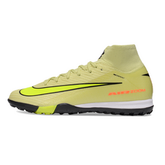 Chuteira Society TF Nike Zoom Mercurial Superfly 10 Elite Infantil Amarela
