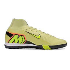 Chuteira Society TF Nike Zoom Mercurial Superfly 10 Elite Infantil Amarela