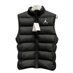 Colete Puffer Jordan Preto