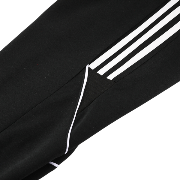 Conjunto de Frio Adidas Casaco + Calça Vermelho e Preta - VENI Futebol